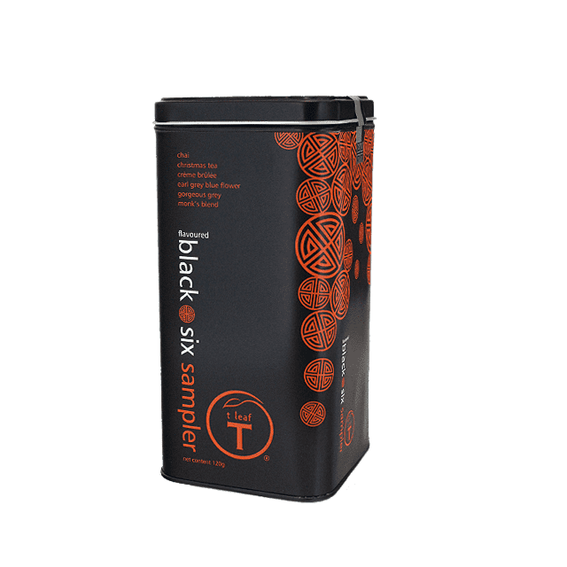 Black tea flavoured - six sampler