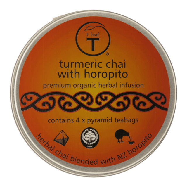 Turmeric chai organic screw can