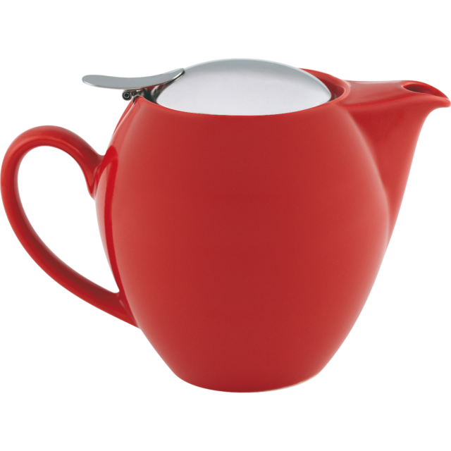 Zero 580ml tomato red teapot