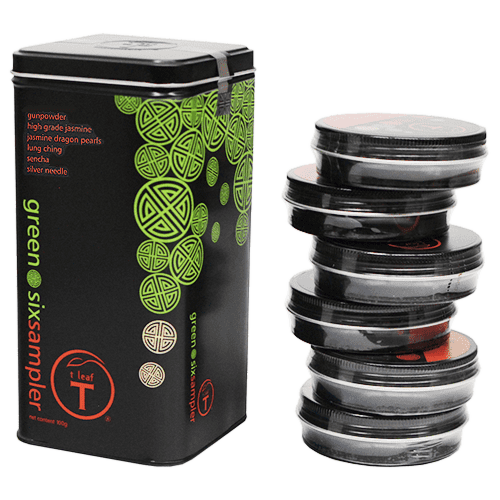 Gift six sampler - classic green tea | t leaf T