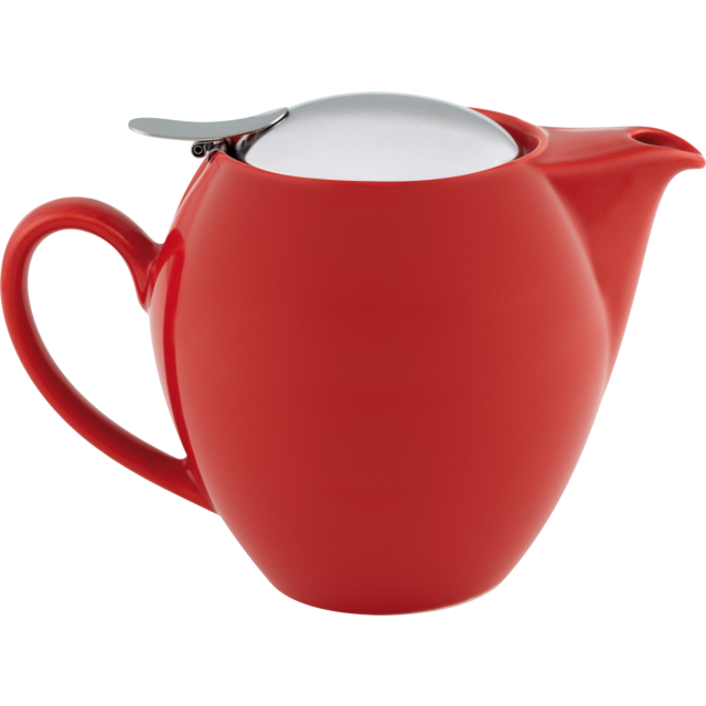 Zero 580ml tomato red teapot
