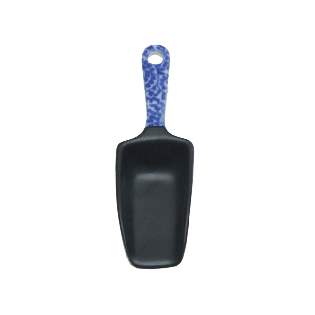 Blue tea scoop