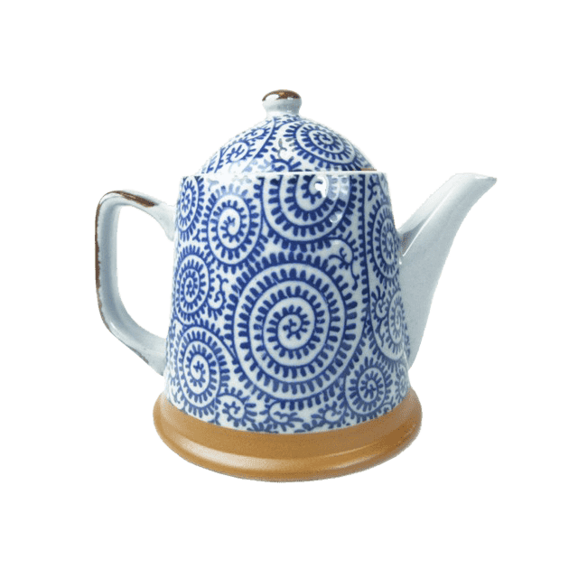 Osaka fern teapot