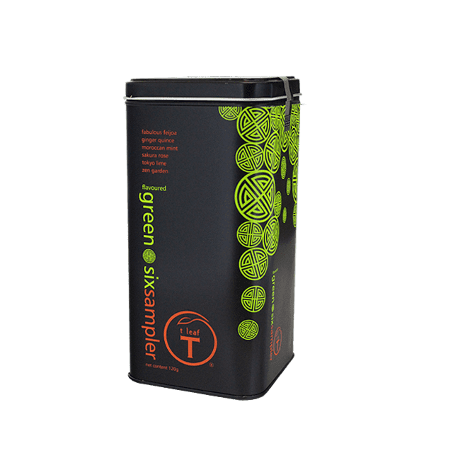 Green tea flavoured - six sampler
