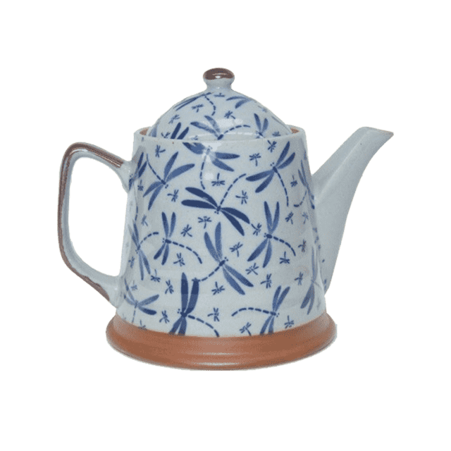 Osaka dragon fly teapot