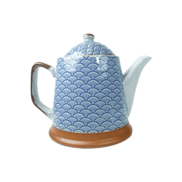 Osaka wave teapot