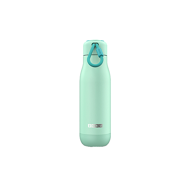 Zoku travel flask 500ml matt mint