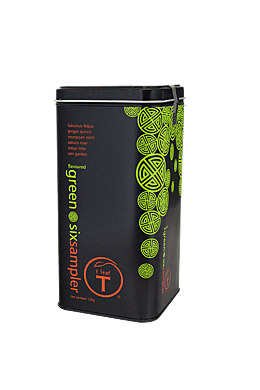 Green tea flavoured - six sampler