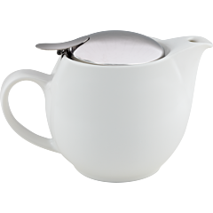 Zero 450ml white teapot