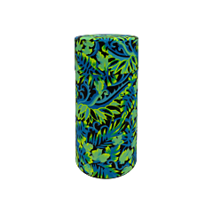Tea canister - tropical BLUE