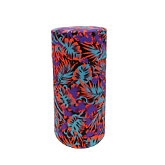 Tea canister - tropical PURPLE