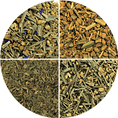 Herbal infusion sample selection