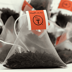 Lapsang souchong pyramids