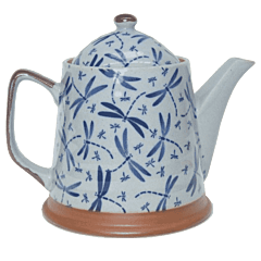 Osaka dragon fly teapot