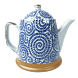 Osaka fern teapot