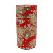 Tea canister oriental red