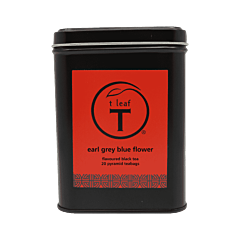 Earl grey blue flower pyramid 20s + tin