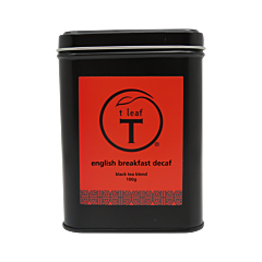 English breakfast DECAF 100g + tin