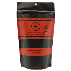 English breakfast organic 100g foil pouch