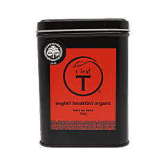 English breakfast organic 100g + tin