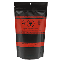 English breakfast organic pyramid pouch 50s