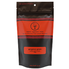 Gorgeous green 100g foil pouch