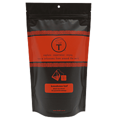 Kawakawa leaf pyramid pouch 50s