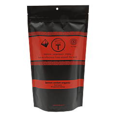 Lemon sorbet organic pyramid pouch 50s