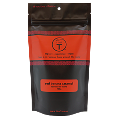 red banana caramel 100g foil pouch