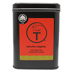 Sencha organic pyramid 20s + tin