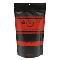 Southern green pyramid pouch 50s