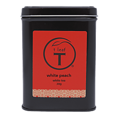 White peach 30g + tin